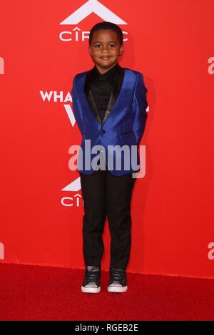 Los Angeles, CA, USA. 28 Jan, 2019. Auston Jon Moore in der Ankunftshalle für das, was Männer wollen Premiere, Regency Dorf Theater - Westwood, Los Angeles, CA 28. Januar 2019. Credit: Priscilla Grant/Everett Collection/Alamy leben Nachrichten Stockfoto