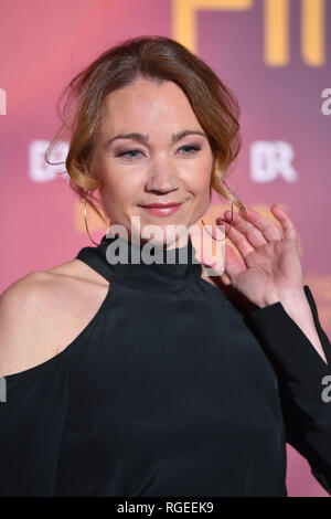 Lisa Maria Potthoff (Schauspielerin) Einzelbild, Single Cut Motiv, Porträt, Porträt, Porträt. Bayerischen Filmpreis 2018 - Roter Teppich, Roter Teppich, am 25.01.2019 im Prinzregententheater in München. | Verwendung weltweit Stockfoto