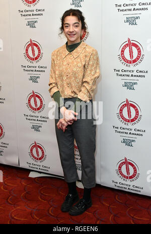 London, Großbritannien. 29. Jan 2019. Patsy Ferran an der Critics' Circle Theater Awards jährlichen Zeremonie, die feiert die Errungenschaften von 2018 Theater Produktionen, an der Prince of Wales Theatre Credit: Nils Jorgensen/Alamy leben Nachrichten Stockfoto