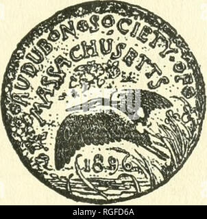 . Das Bulletin der Massachusetts Audubon Gesellschaft. Vögel; Naturschutz. Band III. Dezember 1919 Anzahl 8 monatlich von der Massachusetts Audubon Society, Inc. (Antrag auf Eintragung als zweiter Klasse Sache bei der Post an der Boston anhängig.) BULLETIN DES Massachusetts Audubon Society. Schutz der Vögel 66 Newbury Street, Boston, Mass. Dieses Bulletin wird veröffentlicht, Chronik, die Angelegenheiten der Gesellschaft von Monat zu Monat, berichten Positionen ein, die von Interesse für Vögel, wie z. B. das Auftreten von seltenen Arten lokal, hält seine Leser darüber informiert, staatlichen oder bundesstaatlichen Gesetzgebung Stockfoto