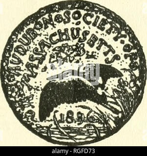 . Das Bulletin der Massachusetts Audubon Gesellschaft. Vögel; Naturschutz. Band III. Oktober 1919 Nummer 6. Veröffentlicht monatlich von der Massachusetts Audubon Society, Inc. (Antrag auf Eintragung als zweiter Klasse in der post-o £ Bce am Boston anhängig.) BULLETIN DES Massachusetts Audubon Society. Für DEN SCHUTZ DER VÖGEL 66 Newbury Street, Boston, Mass. Dieser Kundendienstbrief wird Chronik die aflFairs der Gesellschaft von Monat zu Monat, berichten Positionen ein, die von Interesse für Vögel, wie z. B. das Auftreten von seltenen Arten lokal, hält seine Leser, Schiefer oder Föderalen legi informiert Stockfoto