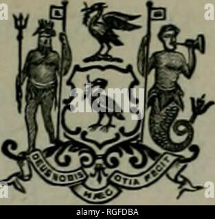 . Bulletin der Liverpool Museen. . Bulletin der Liverpool Museen UNTER DEM RAT DER STADT. Durch H.0 bearbeitet. Forbes, LL.D., Direktor der Museen. Vol. I., August 1897. Nr. 1. Einleitende. Die Btolletin der Liverpool Museen, durch die Autorität der Museen des Ausschusses der Rat der Stadt, von denen die Gegenwart ist die erste Zahl veröffentlicht wird, soll den Inhalt der Städtischen Museen bekannt zu machen, zu pubhsh die Ergebnisse der Untersuchungen auf m die Laboratorien zu ihnen angebracht, und die Beobachtungen auf die Tiere zu erfassen livine im Aquarium. Die Museurns bestehen aus T Stockfoto