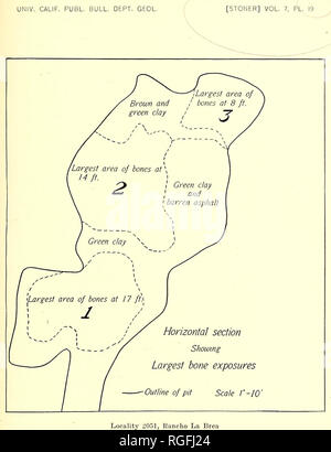 . Bulletin der Abteilung für Geologie. Geologie. . Bitte beachten Sie, dass diese Bilder sind von der gescannten Seite Bilder, die digital für die Lesbarkeit verbessert haben mögen - Färbung und Aussehen dieser Abbildungen können nicht perfekt dem Original ähneln. extrahiert. Universität von Kalifornien, Berkeley. Abt. der Geologie. Berkeley: University Press Stockfoto