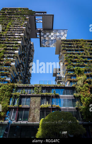 Central Park Gebäude, Teil einer eine große gemischt - Stadterneuerung Projekt am Broadway im Stadtteil Chippendale, Sydney, NSW, Australien befindet, nutzen Stockfoto