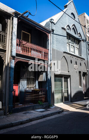 Haus, Chippendale, Sydney, NSW, Australien Stockfoto