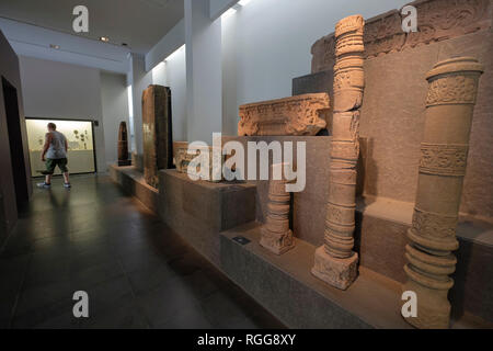 Champa Zivilisation Artefakte im Museum in Ho Chi Minh City, Vietnam, Asien Stockfoto