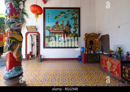 Quang Dong Tempel in Hoi An, Vietnam Stockfoto