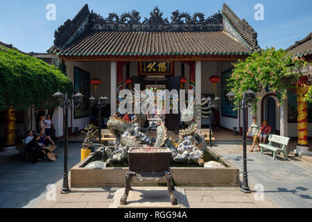 Quang Dong Tempel in Hoi An, Vietnam Stockfoto