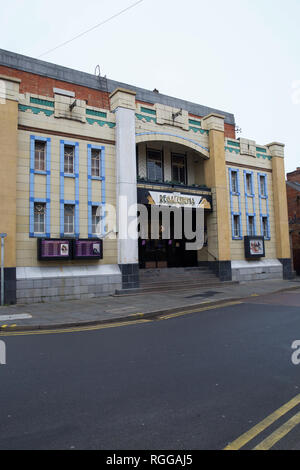 Regal Cinema in Melton Mowbray, Leicestershire, UK, berühmt für seine Pork Pies Stockfoto