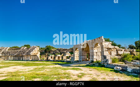 Antiken Hippodrom in Reifen, Libanon Stockfoto