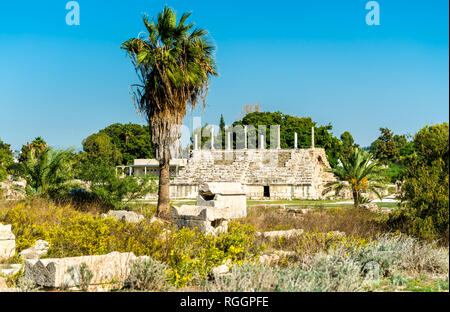 Antiken Hippodrom in Reifen, Libanon Stockfoto
