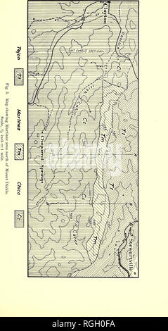 . Bulletin der Abteilung für Geologie. Geologie. . Bitte beachten Sie, dass diese Bilder sind von der gescannten Seite Bilder, die digital für die Lesbarkeit verbessert haben mögen - Färbung und Aussehen dieser Abbildungen können nicht perfekt dem Original ähneln. extrahiert. Universität von Kalifornien, Berkeley. Abt. der Geologie. Berkeley: University Press Stockfoto