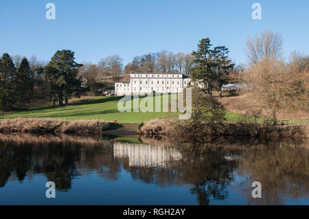 Um die UK-Waddow Hall, Clitheroe Stockfoto