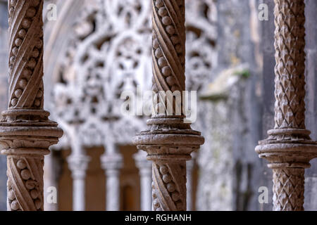 King John ich Kloster von Batalha Kloster, Batalha, Portugal Stockfoto