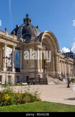 Petit Palais (kleine Palast) in Paris. Stockfoto