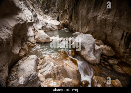 Tolle Aussicht von Goynuk Canyon, Antalia, Türkei. Landschaftsfotografie Stockfoto