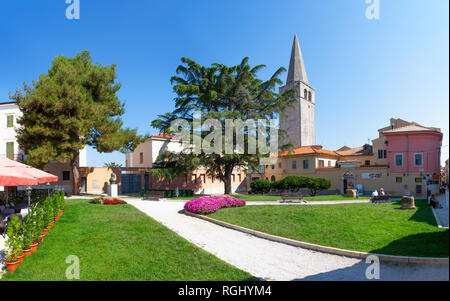 Kroatien, Istrien, Porec, Altstadt, Euphrasius Basilika Stockfoto