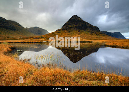 Lochan na Fola im Glen Coe, Schottland Stockfoto