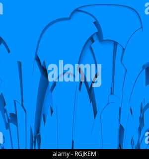 Leer Computer generierte Blau abstrakt Hintergrund Stockfoto
