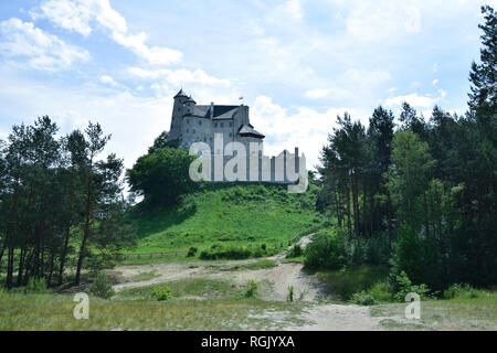 Lindenberg schloss, alte Festung in Polen. Stockfoto