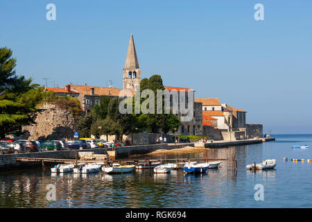 Kroatien, Istrien, Porec, Altstadt, Euphrasius Basilika, Promenade Stockfoto