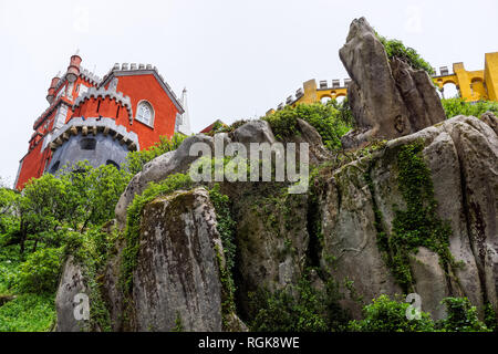 Pena Nationalpalast in Sintra, Portugal Stockfoto