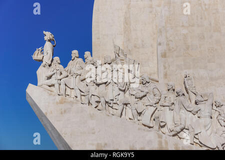 Denkmal der Entdeckungen Padrão dos Descobrimentos (Denkmal) in Lissabon, Portugal Stockfoto