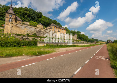 Das Schloss von Neercanne in Maastricht, Niederlande Stockfoto