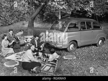 Fiat 600 Multipla, 1960 Stockfoto