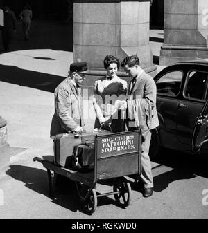 Fiat 600 Multipla, Taxi, 1956 Stockfoto