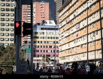 Caracas, Venezuela. 30 Jan, 2019. Straßen der Stadt Caracas in Caracas, Venezuela Januar 30, 2019. Credit: Elyxandro Cegarra/ZUMA Draht/Alamy leben Nachrichten Stockfoto