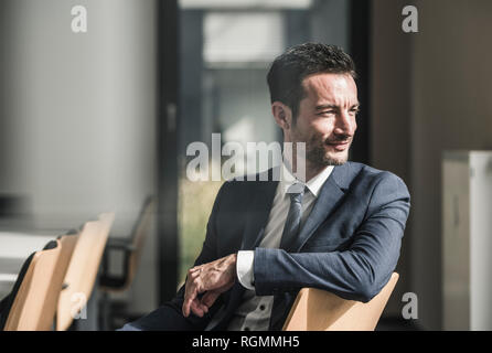 Porträt eines erfolgreichen Geschäftsmannes Stockfoto