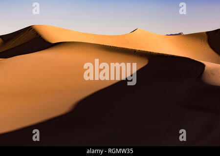 USA, Californien, Death Valley, Death Valley National Park, Mesquite flachen Sand Dünen Stockfoto