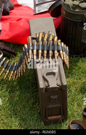 Deutsche WWII Munition Stockfoto