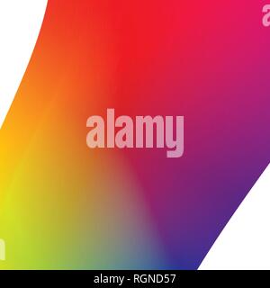 Kreative square bunte Vektor gradient Prisma Bild. Stock Vektor