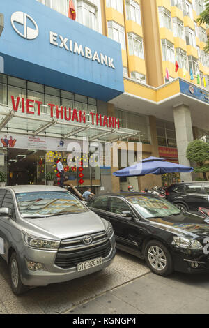 Exim Bank Büro in Ho Chi Minh, Vietnam Stockfoto