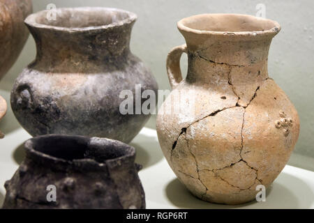 Keramik, Archäologische Stätte Sohn Fornes Stockfoto