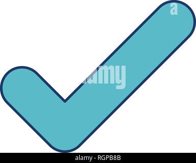 Tick Vektor Icon Zeichen Symbol Vektor Illustration für den privaten und gewerblichen Gebrauch... Reinigen Sie trendige Symbol... Stock Vektor