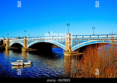 Victoria Bridge, Thornaby auf T-Stücke auf Stockton on Tees, Cleveland, England Stockfoto