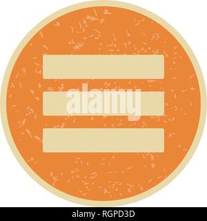 Menü Vektor Icon Zeichen Symbol Vektor Illustration für den privaten und gewerblichen Gebrauch... Reinigen Sie trendige Symbol... Stock Vektor