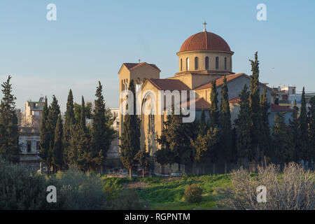 Agia Triada - Thissio, Athen Stockfoto