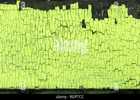 Alte blaue Board mit Risse im Lack, vintage Holz Hintergrund, grunge Plank. Alte Holz- uv-Hintergrund mit bleibt der Stücke von Reste der alten Pa Stockfoto