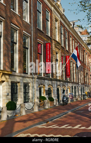 Museum von Taschen und Geldbörsen (Tassenmuseum Hendrikje), Herengracht, Amsterdam, Holland, Europa Stockfoto