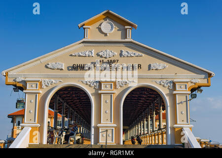 Church Street Pier in Georgetown, Insel Penang, Malaysia Stockfoto