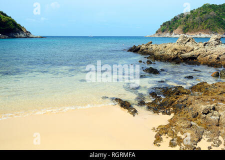 Traumstrand Ya Nui Beach, Phuket, Thailand Stockfoto