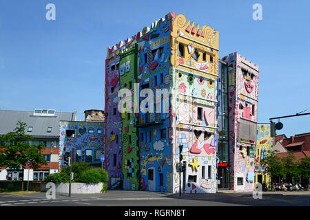 Happy Rizzi House, Ackerhof, St Magnus Viertel, Braunschweig, Niedersachsen, Deutschland, Magniviertels, Magniviertel, Braunschweig Stockfoto