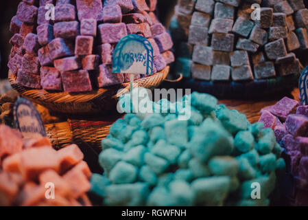 Shop mit verschiedenen Spezialitäten Stockfoto