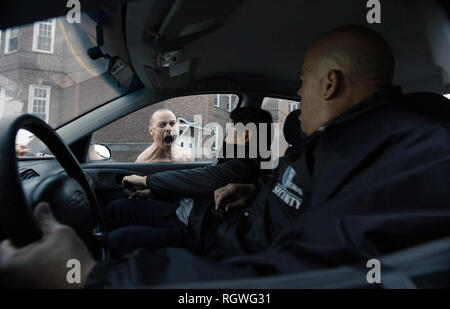 Glas ist ein 2019 amerikanischen Superhelden Thriller [6] geschrieben, produziert und unter der Regie von M.Night Shyamalan. Der Film ist eine Fortsetzung der bisherigen Filme Unbreakable (2000) und Split (2016 Shyamalan's), kumulativ bildet die Eastrail 177 Trilogie. Dieses Foto ist nur für den redaktionellen Gebrauch bestimmt und unterliegen dem Copyright der Film Company und/oder der Fotograf durch den Film oder die Produktion Firma zugewiesen und kann nur reproduziert durch Veröffentlichungen im Zusammenhang mit der Förderung der oben genannten Film. Eine obligatorische Gutschrift auf dem Film Firma ist erforderlich. Der Fotograf sollte auch angerechnet werden, wenn bekannt. Stockfoto