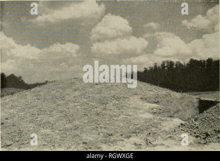 . Bulletin. Ethnologie. Büro der amerikanischen Ethnologie BULLETIN 129 Platte 172. 1. Blick auf Hügel aus Südwesten. Mit Beginn der Gräben. Ort LU" 63. Bitte beachten Sie, dass diese Bilder sind von der gescannten Seite Bilder, die digital für die Lesbarkeit verbessert haben mögen - Färbung und Aussehen dieser Abbildungen können nicht perfekt dem Original ähneln. extrahiert. Smithsonian Institution. Büro der amerikanischen Ethnologie. Washington: G. S. O. Stockfoto