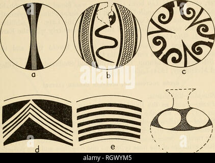 . Bulletin. Ethnologie. Ladd] PARITA UND SANTA MARIA ARCHÄOLOGIE, PANAMA 167. EAI. Bitte beachten Sie, dass diese Bilder sind von der gescannten Seite Bilder, die digital für die Lesbarkeit verbessert haben mögen - Färbung und Aussehen dieser Abbildungen können nicht perfekt dem Original ähneln. extrahiert. Smithsonian Institution. Büro der amerikanischen Ethnologie. Washington: G. S. O. Stockfoto